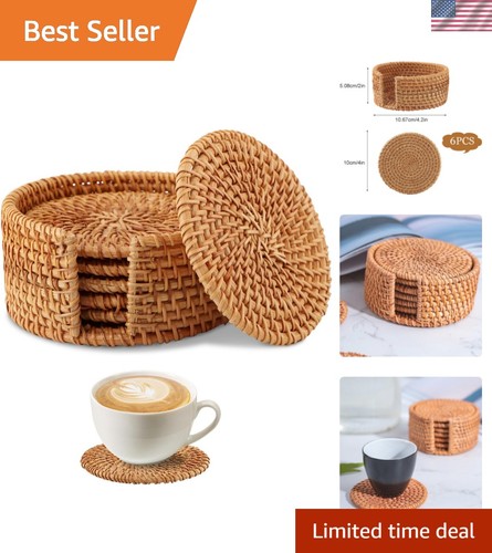 6pcs natural handmade - natural,