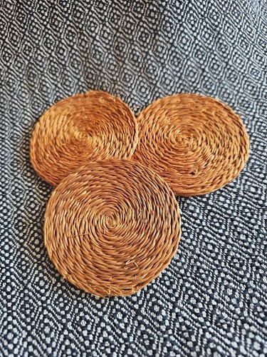 Set vintage rattan - 3,