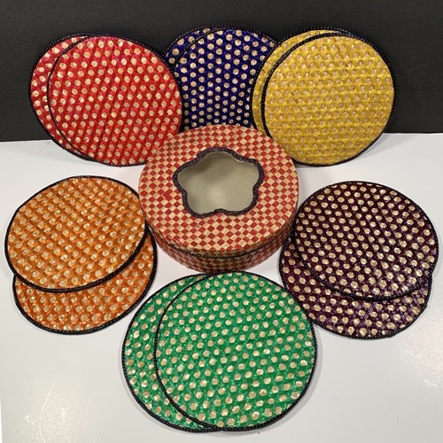 Coasters set holder - set,
