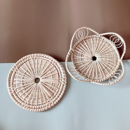 Set rattan natural drink - of,
