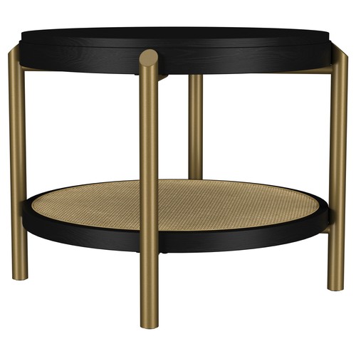 Coaster arini round end - coaster, side