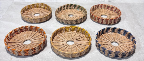 Handwoven wicker rattan drink - handwoven,
