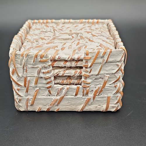 Woven white painted - 6,