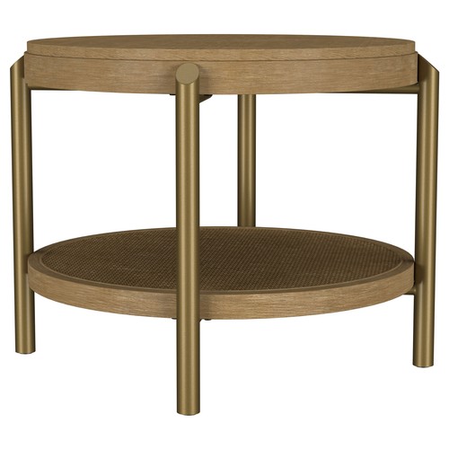 Coaster arini round end - round, side